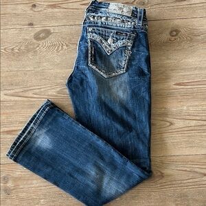 Miss Me 28 Mid-rise Boot Cut